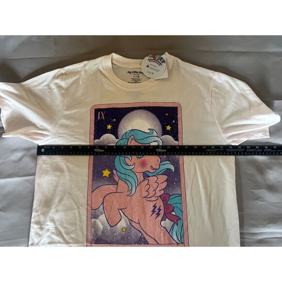 NWT My Little Pony Tarot Card Pink The Moon T Shirt Large Fairy Kei - Picture 6 of 7